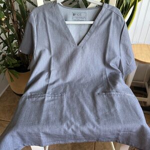 Figs scrubs top